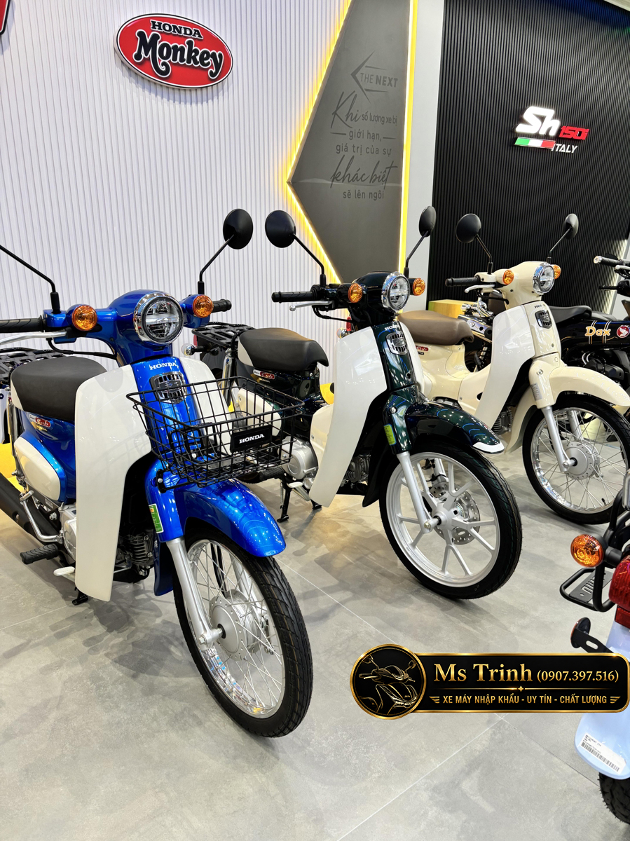 Giao xe Super Cub tận nơi, miễn phí vận chuyển